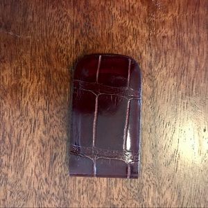 Brooks Brothers Alligator Money Clip